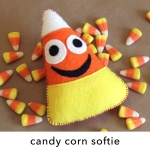 Candy Corn Softie Pattern