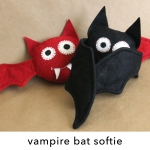 Vampire Bat Softie Pattern